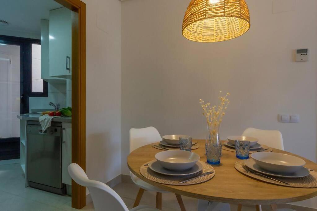 Alboraya Apartamento Con Vista Al Mar Y Piscina فالنسيا المظهر الخارجي الصورة