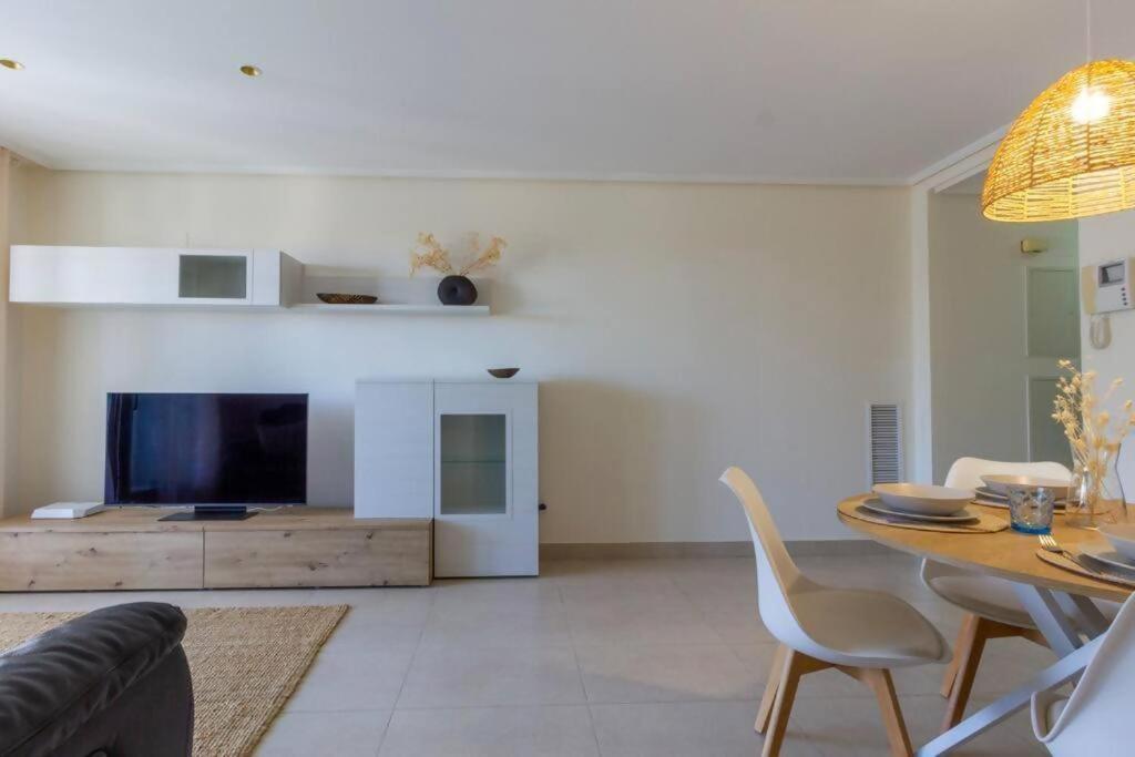 Alboraya Apartamento Con Vista Al Mar Y Piscina فالنسيا المظهر الخارجي الصورة